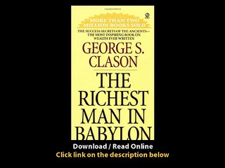 [Download PDF] The Richest Man in Babylon