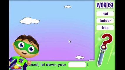 Super Why To The Rescue Cartoon Animation PBS Kids Game Play Walkthrough