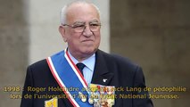 Roger Holeindre accuse publiquement Jack Lang de pédophilie en 1998