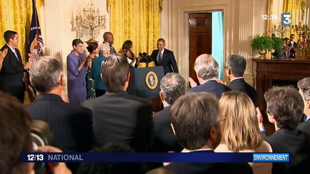 Réchauffement climatique : Barack Obama veut donner l'exemple