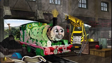 Thomas & Friends Engine Repair Cartoon Animation PBS Kids Game Play Walkthrough
