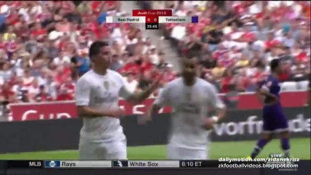 1-0 James Rodríguez Amazing Goal | Real Madrid v. Tottenham - Audi Cup 04.08.2015