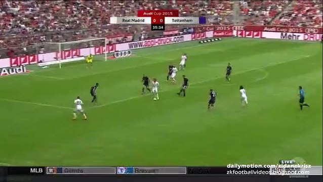 1-0 James Rodríguez Goal - Real Madrid v. Tottenham - Audi Cup 04.08.2015