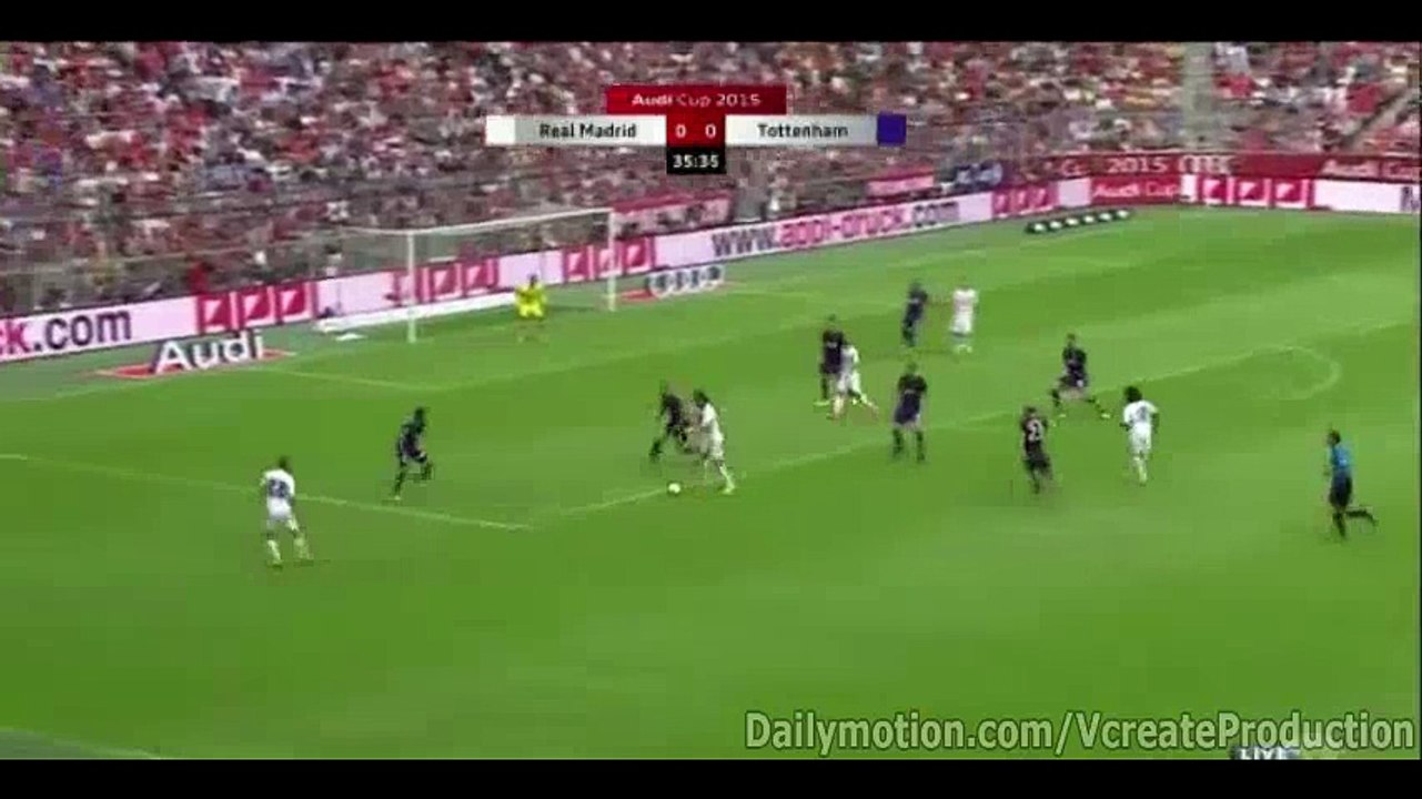 1-0 James Rodríguez Goal - Real Madrid v. Tottenham - Audi Cup 04.08.2015