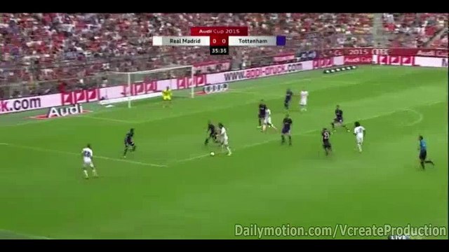 1-0 James Rodríguez Goal - Real Madrid v. Tottenham - Audi Cup 04.08.2015