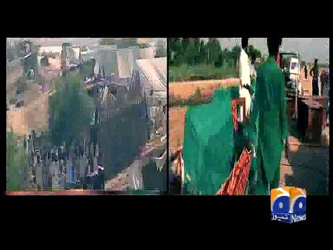 PM announces Rs1 billion for flood-hit victims in Sindh-Geo Reports-04 Aug 2015