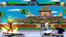 Juego Dragon Ball Z mugen edition [En Español] Vegeta vs Goku