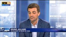 Migrants à Paris: Bruno Julliard qualifie de 