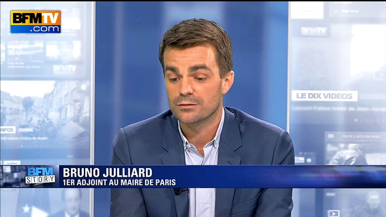 Migrants à Paris: Bruno Julliard qualifie de "dérive xénophobe" les propos de Nadine Morano