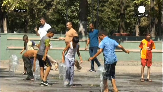 Туреччина і Польща потерпають від спеки