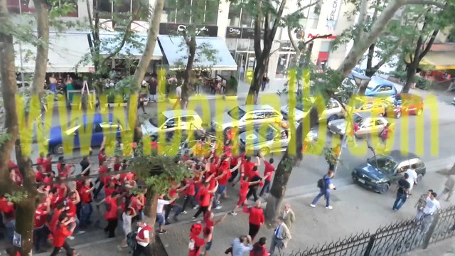 Tifozat Kuq e Zi 07 - 06 - 2013 Shqiperi - Norvegji