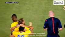 Vinicius RED Card APOEL 0 - 1 Midtjylland Champions League 4-8-2015
