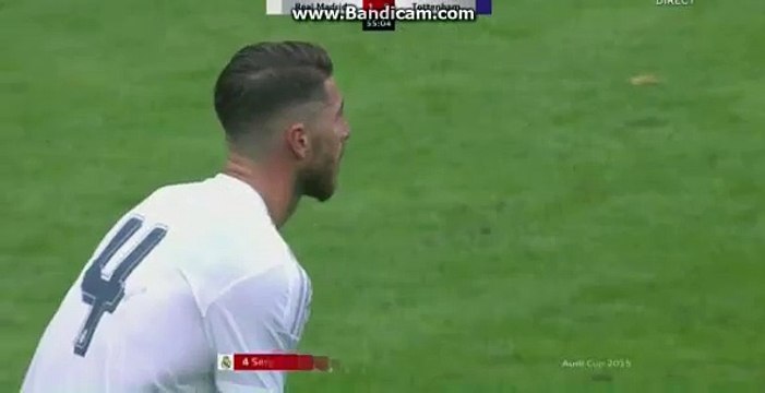 Sergio Ramos Yellow Card and fight vs Harry Kane - Real Madrid vs Tottenham