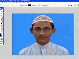 how to make create passport size photos in Photoshop Urdu tutorial lesson