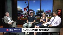 Who should close in a playoff game: Storen or Papelbon?