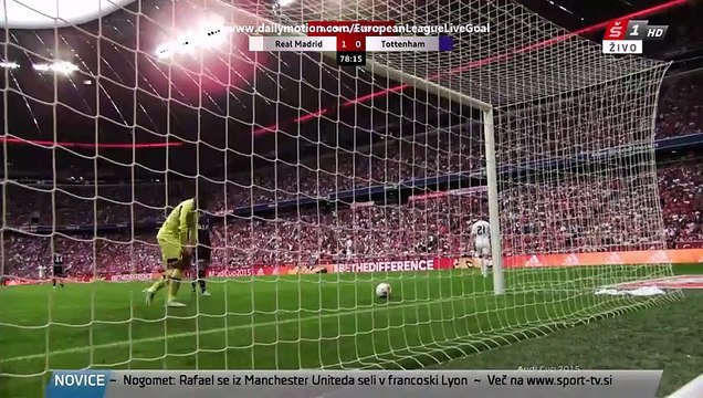 2 - 0 Gareth Bale Amazing Goal ~ Real Madrid vs Tottenham Hotspur (Audi Cup 2015)