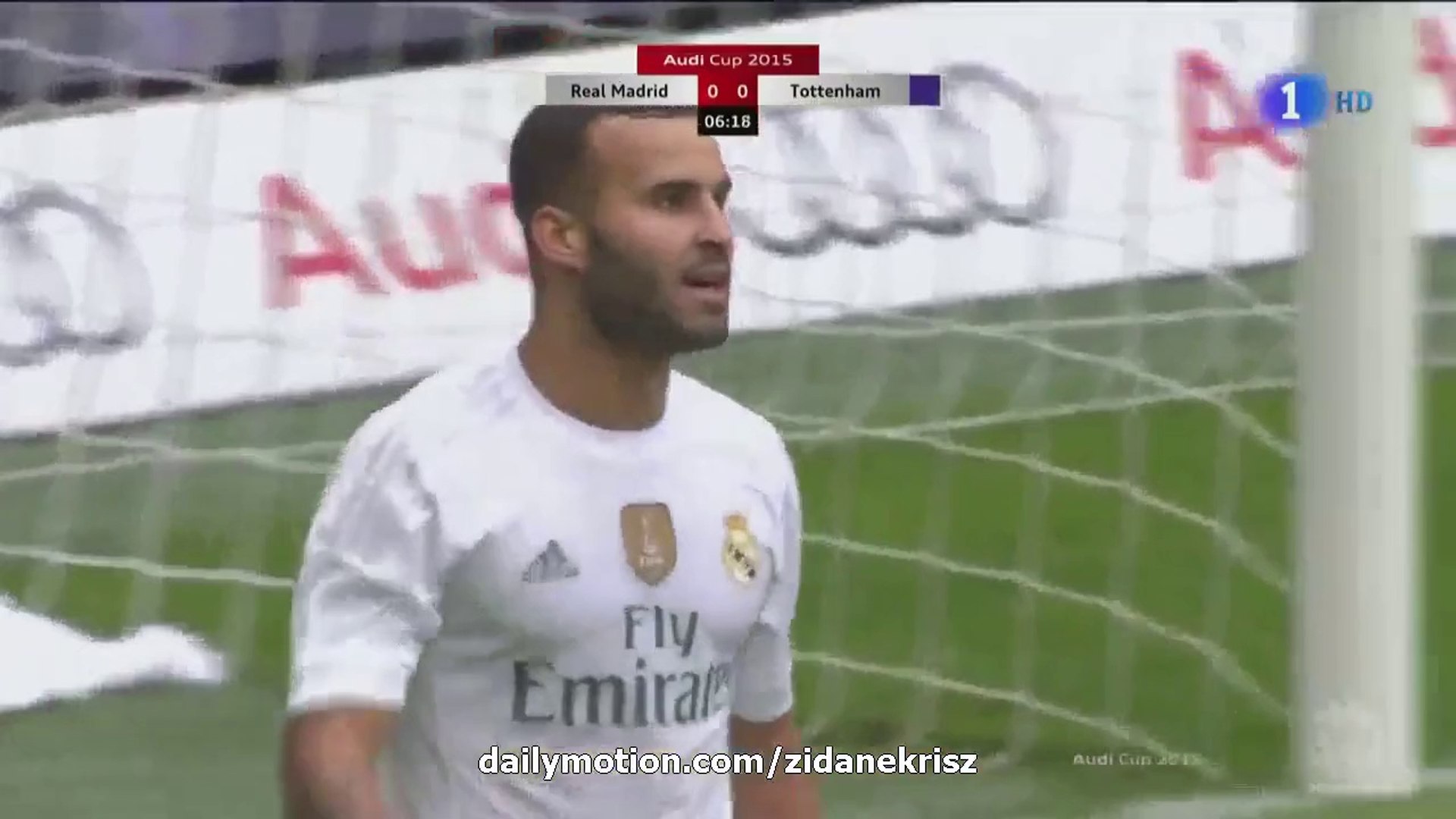 All Goals And Highlights Hd Real Madrid 2 0 Tottenham Audi Cup 04 08 15 Hd Video Dailymotion