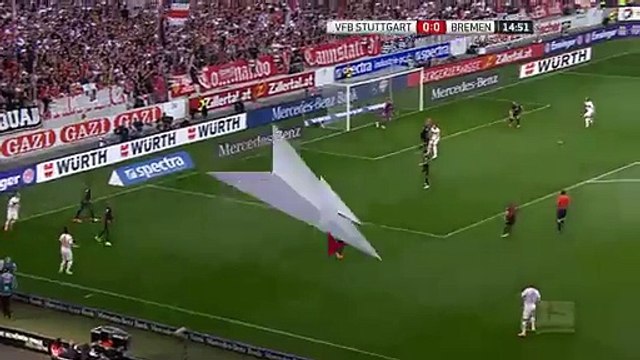 VİDEO: Bundesliga'da geçen sezonun en iyi golleri: Christian Gentner (Stuttgart vs Werder Bremen)