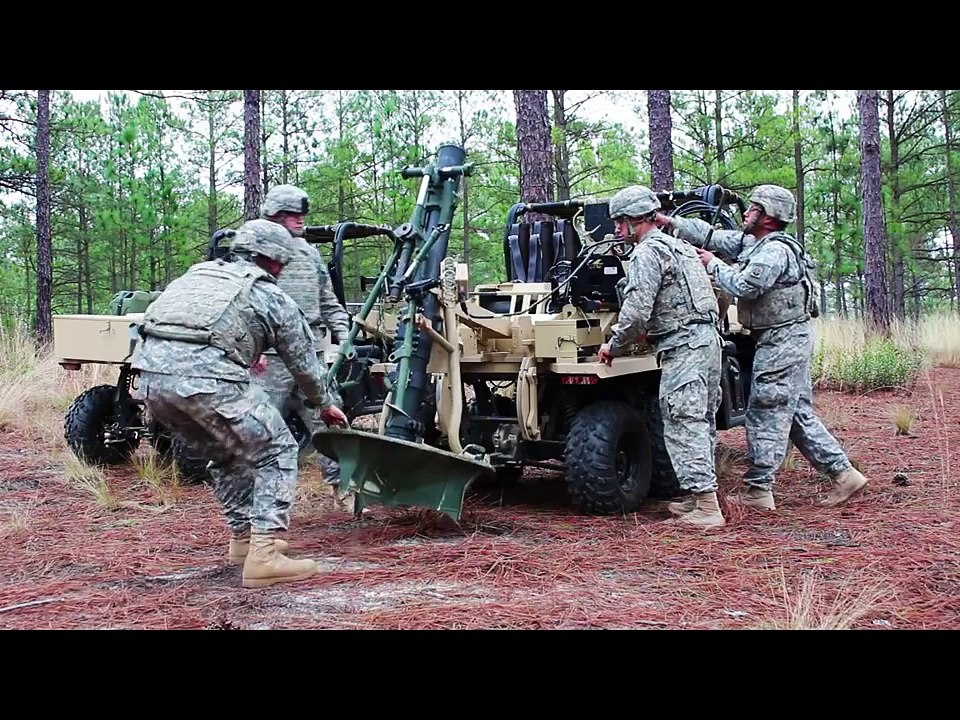 RFSS Ranger Fire Support System 120mm Mortar Carrier