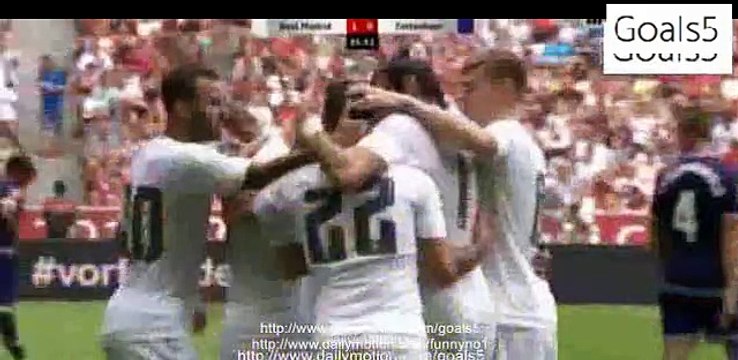Real Madrid 2 - 0 Tottenham All Goals and Highlights Audi Cup 04-08-2015