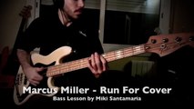 Miki Santamaria - SLAP BASS LESSON [Marcus Miller - Run For Cover]