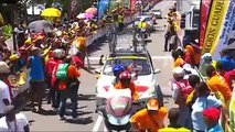 Arrivée 4e étape tour cycliste Guadeloupe 2015