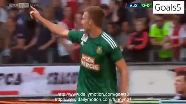 Robert Beric Goal Ajax 0 - 1 Rapid Vienna Champions League 4-8-2015