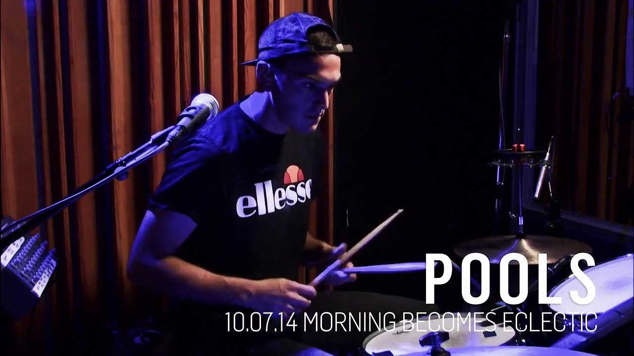 Glass Animals performing "Pools" Live on KCRW