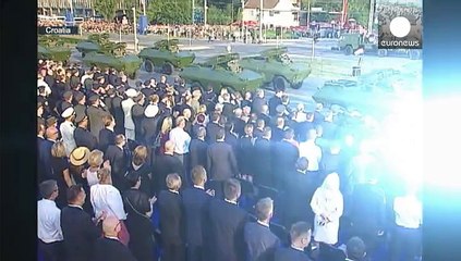 20 лет операции "Буря". В Хорватии - парад, в Сербии - скорбь