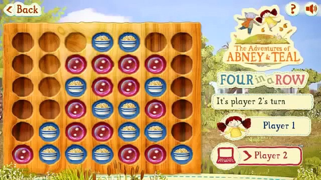 Abney and Teal Game   Four in a Row   By CBeebies