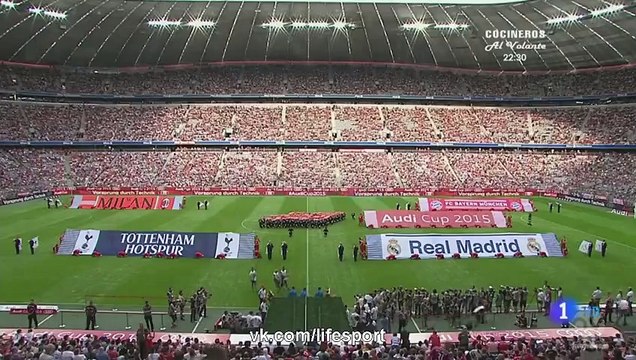 Real Madrid 2 - 0 Tottenham Hotspur All Goals and Highlights 04/08/2015