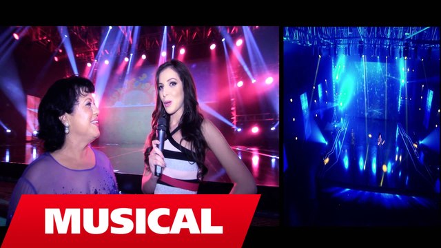 Irini Qirjako - backtage (Musical-Fest)