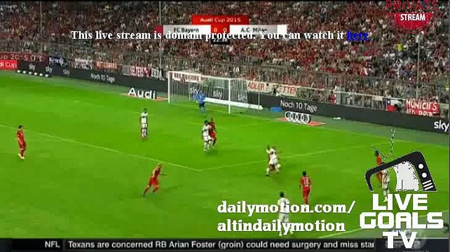 Juan Bernat Incredible Goal - Bayern 1-0 AC Milan - Audi Cup - 04.08.2015