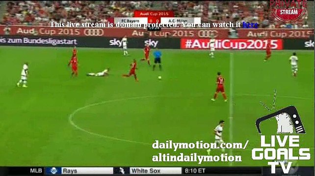 Honda Injured - Bayern 0-0 AC Milan - Audi Cup - 04.08.2015