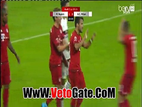 خوان بيرنات يتقدم بالهدف الاول بايرن ميونخ فى الميلان