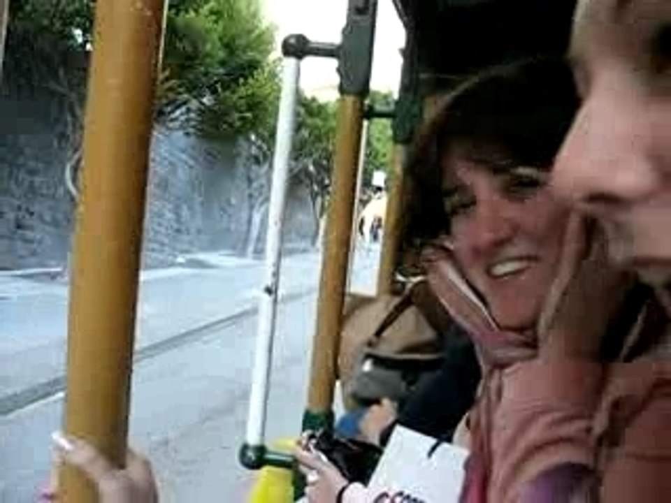 Dans le cable car