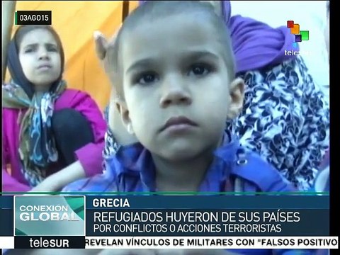 Grecia: miles de refugiados sobreviven en Lesbos con mínimos recursos