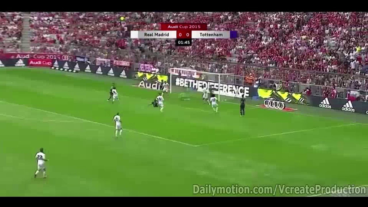 | Full English Highlights  HD| Real Madrid 2-0 Tottenham| Audi Cup 04.08.2015 HD