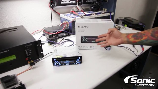 Sony MEX-XB100BT Amplified Car Stereo Dyno Test | SMD D'Amore AD-1