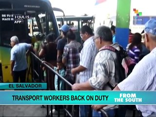 El Salvador: Public Transportation Resumes After Gang-Enforced Strike