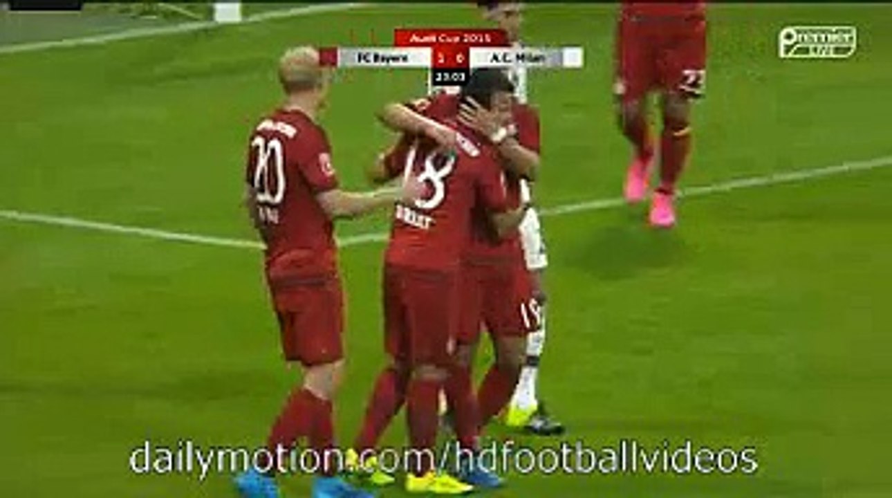 45' Minute Goals& Full Highlights Fc Bayern Munchen 1-0 AC Milan (Audi Cup 2015) HD