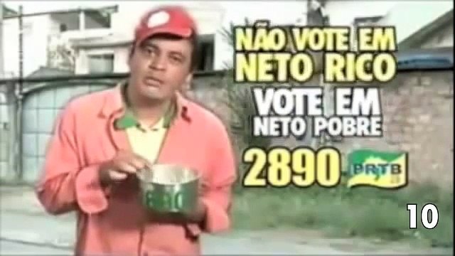As 10 Propagandas mais bizarras das eleições 2010 Lista10 org Top 10 melhores e piores listas do mundo 2010 é o ano do Lista 10