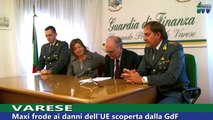 Maxi frode ai danni dell'Unione Europea scoperta dalla Guardia di Finanza