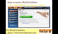 Remove Win32.Conficker Worm Completely - Easy Steps for Conflickr Virus Removal!