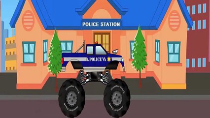 Monster Truck -  Monster Trucks For Children -  Monster Truck  By LinkKids TV