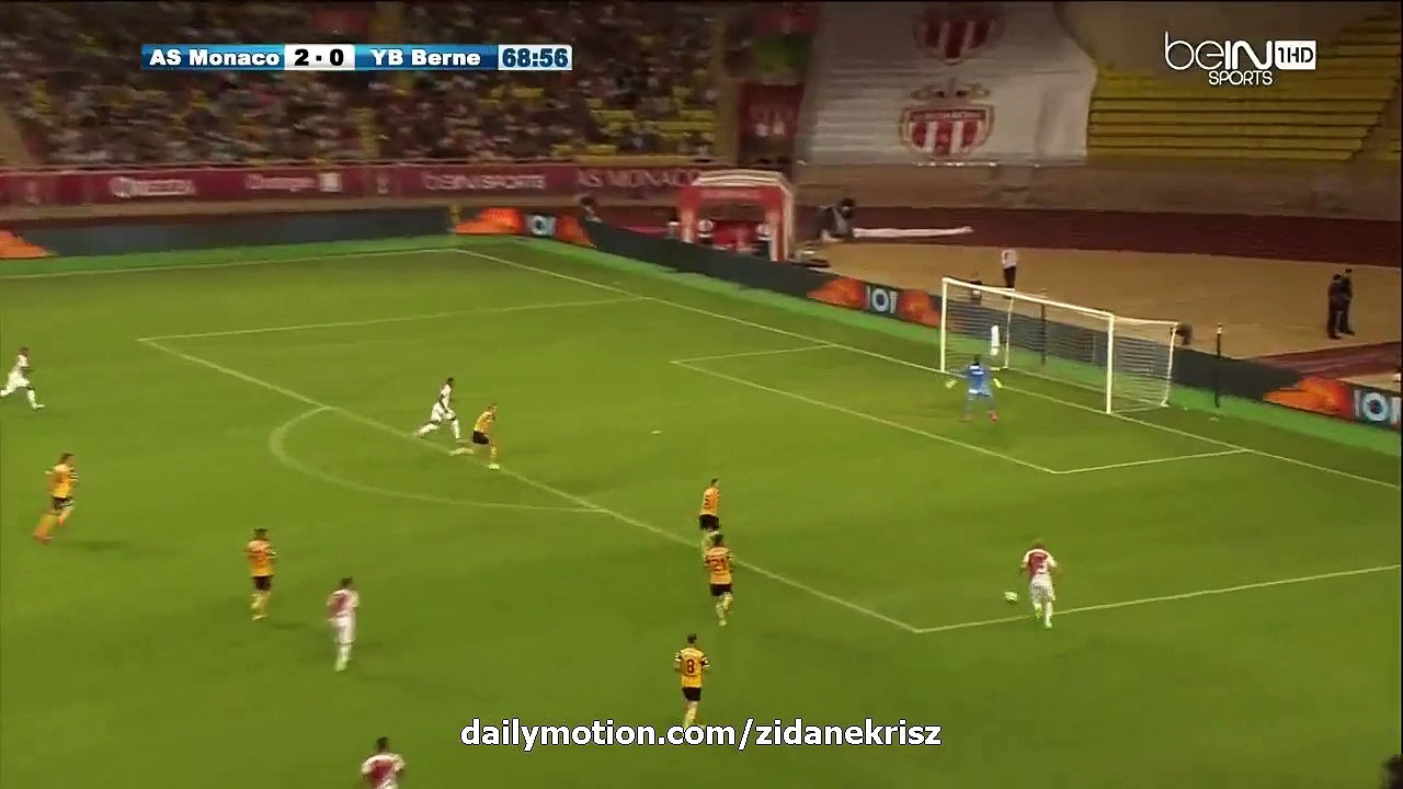 3-0 Anthony Martial Goal HD - AS Monaco v. Young Boys - UCL 15-16 3rd Round 04.08.2015 HD