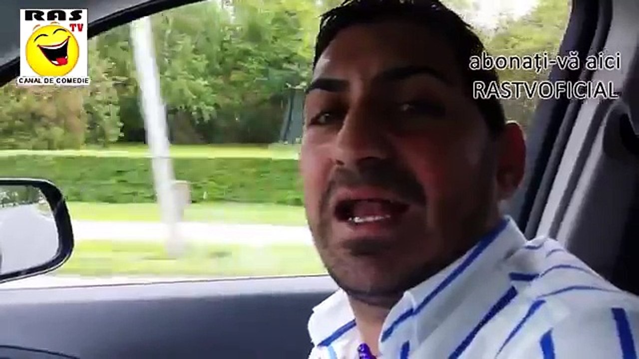 Avion cu demaraj in drum spre Aeroport @ Mihaita din Berceni ( Ras TV )