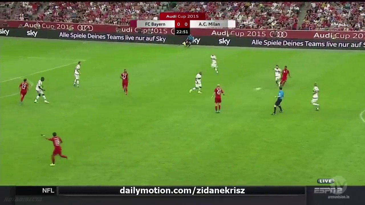 All Goals HD | FC Bayern München 3-0 AC Milan - Audi Cup 04.08.2015 HD