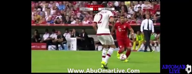 مشاهده اهداف كاس اودي : بايرن 3 _ 0 ميلان  04/08/2015