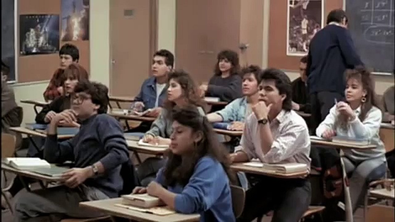 Scene from "Stand and Deliver"